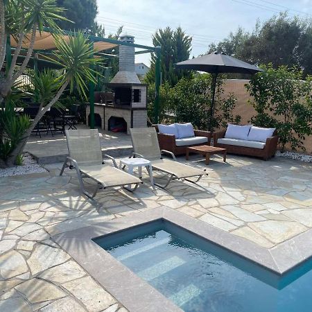 Vila Kalimera Private Pool เนอาโปติไดอา ภายนอก รูปภาพ